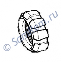 Гайка (кольцо замыкающее) для мясорубок   Moulinex. HV2 - AE12  (артикул MS-4521302)